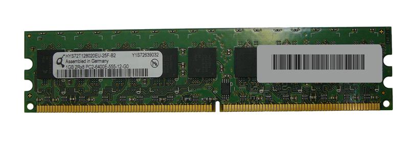 3D-11D273N72140-1G 1GB Module DDR2 PC2-6400 CL=5 Unbuffered ECC DDR2-800 1.8V 128Meg x 72 for Abit AN-M2 NVIEW Motherboard n/a