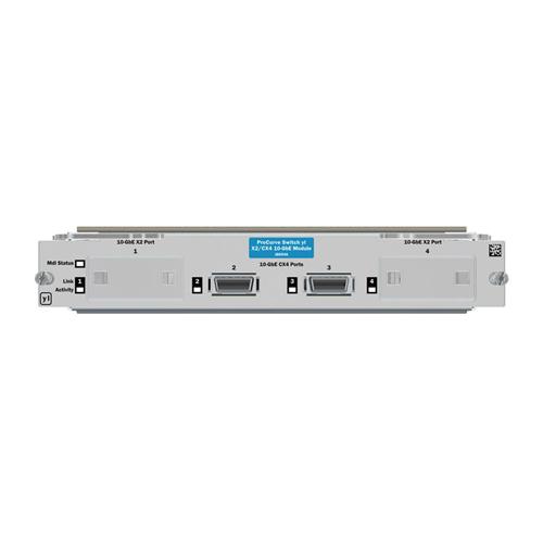 J8694A HP ProCurve Switch yl 2-Ports 10-GbE CX4 + 2-Ports 10-GbE X2 Expansion Module (Refurbished)