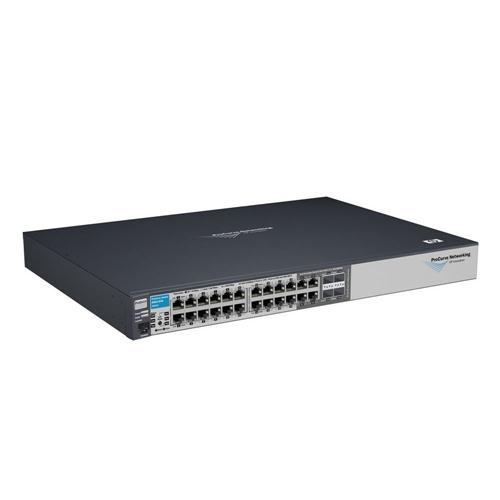 J9021A#ABB HP ProCurve E2810-24G Stackable Managed Ethernet Switch 24-Ports RJ-45 10/100/1000Base-T LAN 4 x SFP (mini-GBIC) (Refurbished)