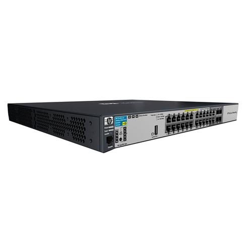 J9310A HP ProCurve E3500yl-24G-PoE+ 24-Ports Layer-3 Managed Gigabit Ethernet Switch 24 x 10/100/1000Base-T LAN 1 x Expansion Slot 4 x SFP (mini-GBIC) (Refurbished)