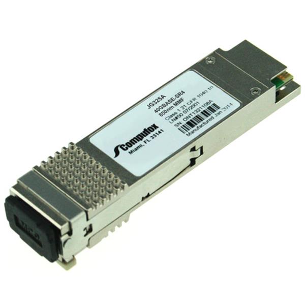 JG325A HP X140 40Gbps 40GBase-SR4 Multi-mode Fiber 100m 850nm MPO Connector QSFP+ Transceiver Module