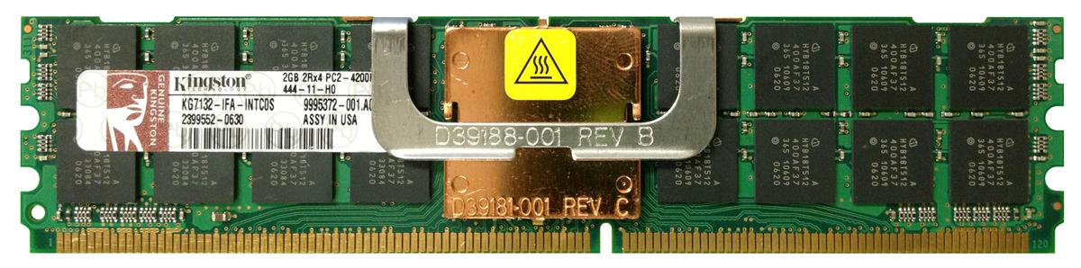 KG7132-IFA-INTC0S Kingston 2GB PC2-4200 DDR2-533MHz ECC Fully Buffered CL4 240-Pin DIMM Memory Module