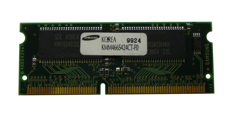 88.66640 32MB SDRAM PC100 100MHz Non-Parity CL2 3.3V 144-Pin SoDimm Memory Module for KDS Valiant 6000 6380iPTD n/a