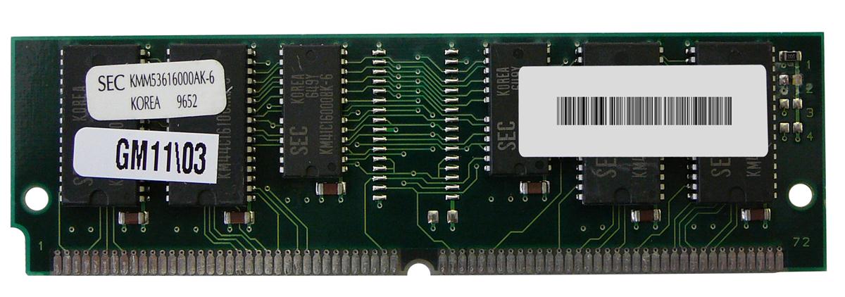 M4L-16X36FPM60E-64M M4L Certified 64MB FastPage Parity 72-Pin SIMM
