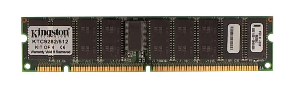 KTC9282/512(1OF4PCKIT) Kingston 512 Kit (4x128MB EDO ECC Buffered 50ns 168-Pin DIMM Memory Module