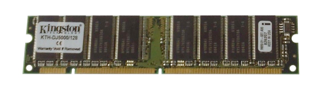 KTH-DJ5000/128 Kingston 128MB PC100 100MHz non-ECC Unbuffered CL2 168-Pin DIMM Memory Module for HP/Compaq C2382A, C7850A