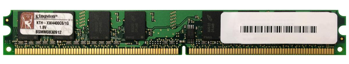 KTH-XW4400C6/1G Kingston 1GB PC2-6400 DDR2-800MHz non-ECC Unbuffered CL6 240-Pin DIMM Memory Module 418951-001, AH058AA