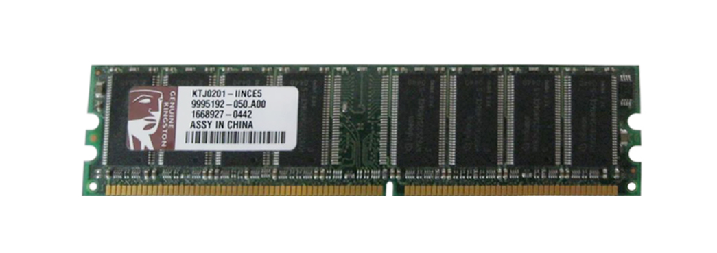 KTJ0201-INCE5 Kingston 256MB PC3200 DDR-400MHz non-ECC Unbuffered CL3 184-Pin DIMM Memory Module
