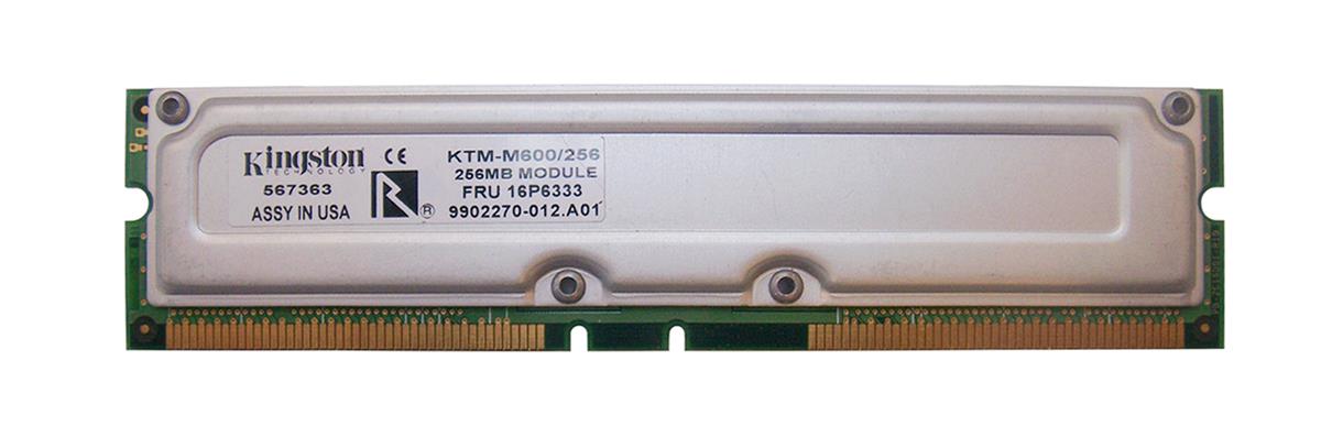 KTM-M600/256 Kingston 256MB 600MHz ECC Module For IBM 33L3097