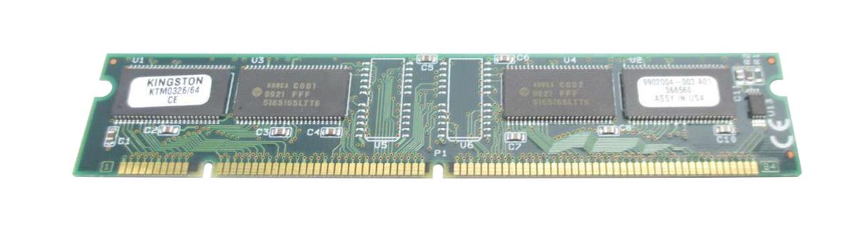 KTM0326/64 Kingston 64MB EDO Unbuffered 168-Pin DIMM Memory Module