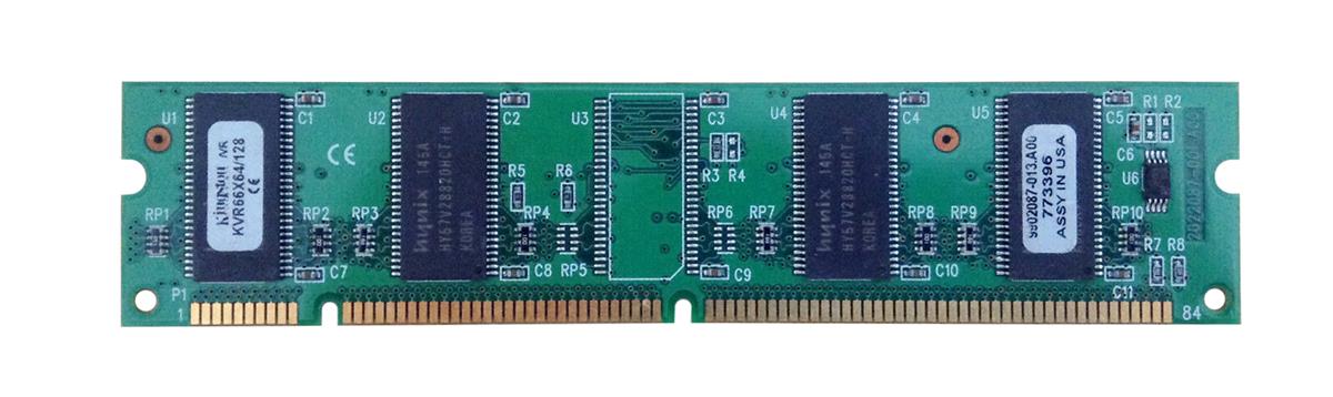 KVR66X64/128 Kingston 128MB PC66 66MHz non-ECC Unbuffered 168-Pin DIMM Memory Module