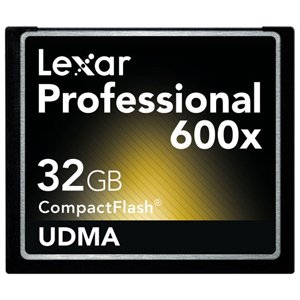 LCF32GCRBNA600-A1 Lexar Professional 32GB 600x CompactFlash (CF) Memory Card