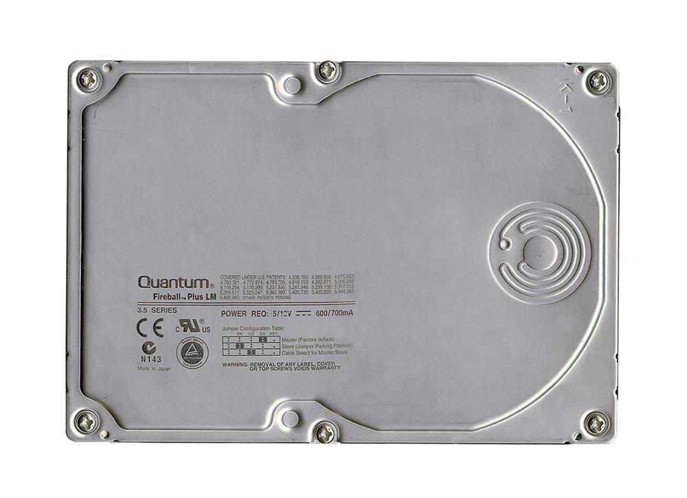 LM30A0U Quantum Fireball Plus LM 30GB 7200RPM ATA-66 2MB Cache 3.5-inch Internal Hard Drive