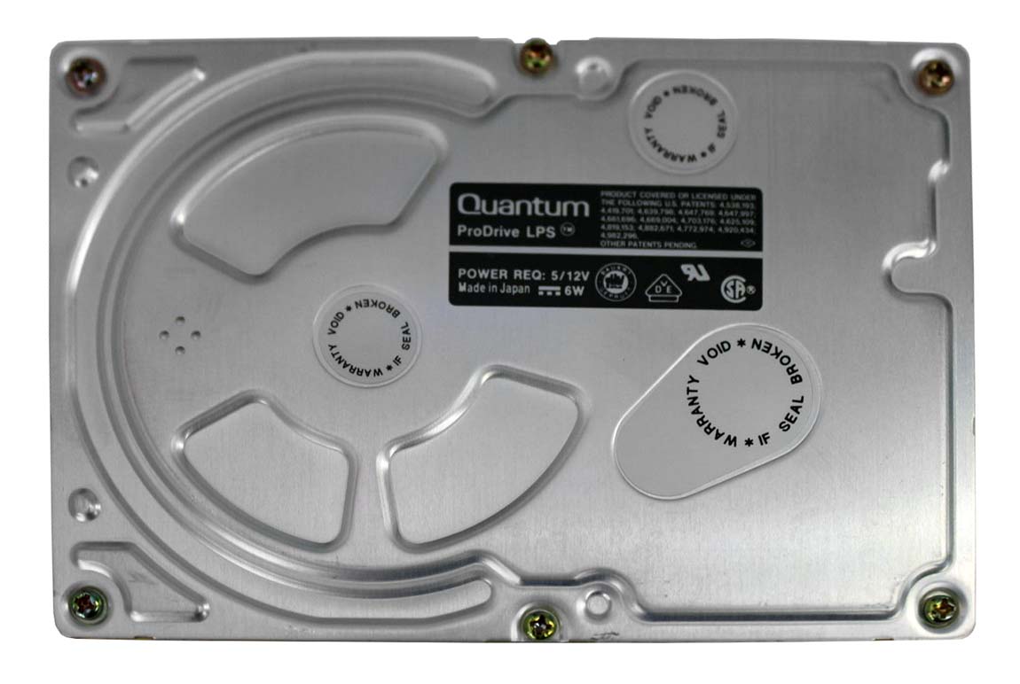 LP52S Quantum ProDrive LPS 52MB 3600RPM SCSI 64KB Cache 3.5-inch Internal Hard Drive