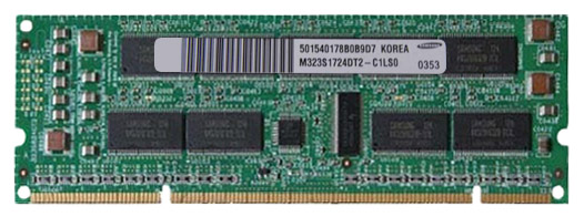 M323S1724DT2-C1LS0 Samsung 256MB PC100 100MHz ECC Registered 232-Pin DIMM Memory Module