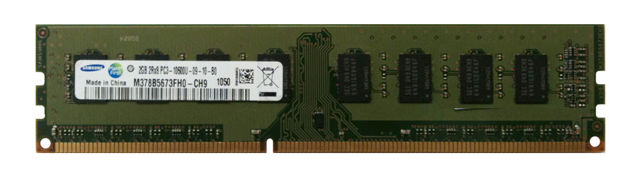 3D-13D345N647919-2G 2GB Module DDR3 PC3-10600 CL=9 non-ECC Unbuffered DDR3-1333 1.5V 256Meg x 64 for Acer Aspire M3800 AM3800-U3802A 91.AD346.034