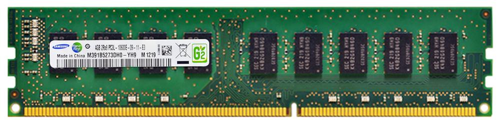 M391B5273DH0-YH9 Samsung 4GB PC3-10600 DDR3-1333MHz ECC Unbuffered CL9 240-Pin DIMM 1.35V Low Voltage Dual Rank Memory Module