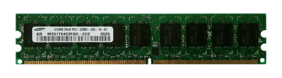 AAINT6472DDR2 Memory Upgrades 512MB PC2-3200 DDR2-400MHz ECC Unbuffered CL3 240-Pin DIMM Dual Rank Memory Module