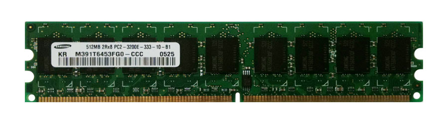 3DHP353055-B21 3D Memory 1GB Kit (2 X 512MB) PC2-3200 DDR2-400MHz ECC Unbuffered CL3 240-Pin DIMM Memory P/N (compatible with 353055-B21, 311-4390, KTM2865/1G-06, 30R5088-01)