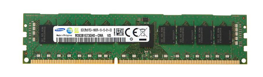 M393B1G73QH0-CMA Samsung 8GB PC3-14900 DDR3-1866MHz ECC Registered CL13 240-Pin DIMM Dual Rank Memory Module
