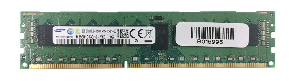 M393B1G73QH0-YK0 Samsung 8GB PC3-12800 DDR3-1600MHz ECC Registered CL11 240-Pin DIMM 1.35V Low Voltage Dual Rank Memory Module