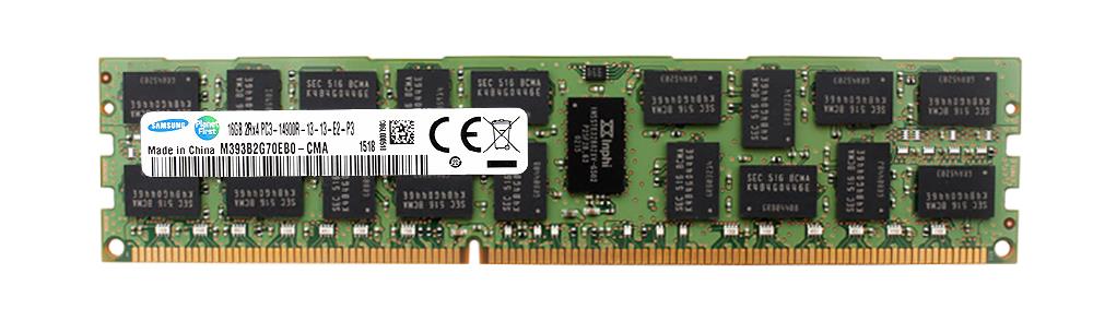 M393B2G70EB0-CMA Samsung 16GB PC3-14900 DDR3-1866MHz ECC Registered CL13 240-Pin DIMM Dual Rank Memory Module