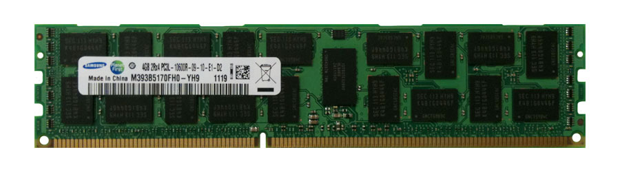 3DIB49Y1540 3D Memory 4GB MAX5(1x4GB Dual Rankx8) PC3-10600 DDR3-1333MHz ECC Registered CL9 LP DIMM Memory P/N (compatible with 49Y1540, KTM-SX313/4G, 82Y1998, 82Y1834, KTM-SX313/4G-G)