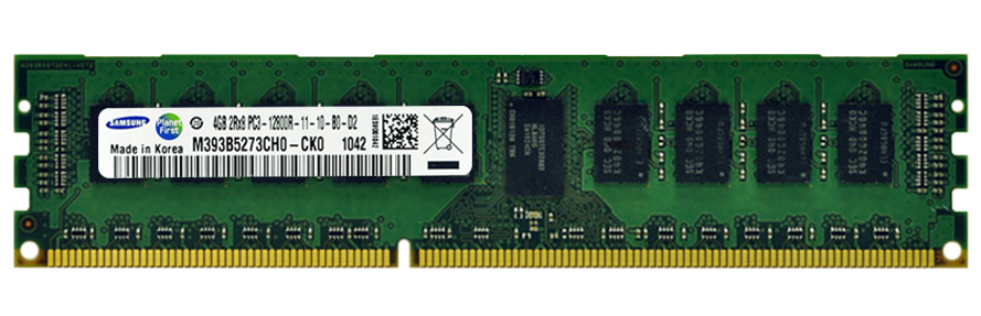 3D-13D383R20084-4G 4GB Module DDR3 PC3-12800 CL=11 Registered ECC w/Parity DDR3-1600 Dual Rank, x8 1.5V 512Meg x 72 for Hewlett-Packard ProLiant DL360p Xeon 8-Core 2.0GHz (646904-001) n/a