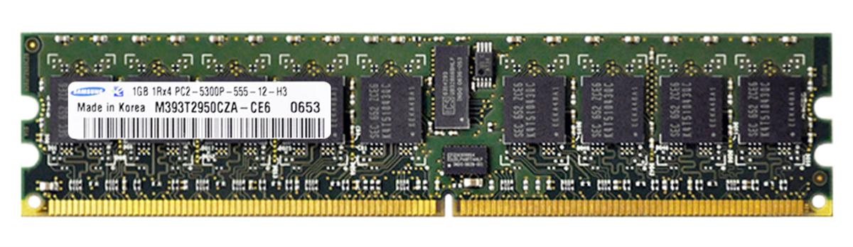 3DDLA1547117 3D Memory 1GB PC2-5300 DDR2-667MHz ECC Registered 240-Pin DIMM Memory Module for PowerEdge 6950 P/N (compatible with A1547117, KVR667D2S4P5/1G, D12872F51, 41Y2761, 39M5863)