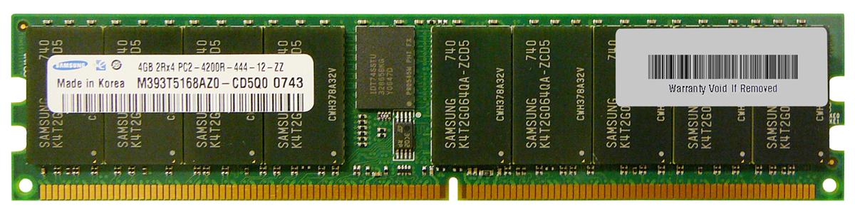 3D-12D279R2483-4G 4GB Module DDR2 PC2-4200 CL=4 Registered ECC DDR2-533 Dual Rank 1.8V 512Meg x 72 for Tyan Tempest i5100W (S5376G2NR) n/a