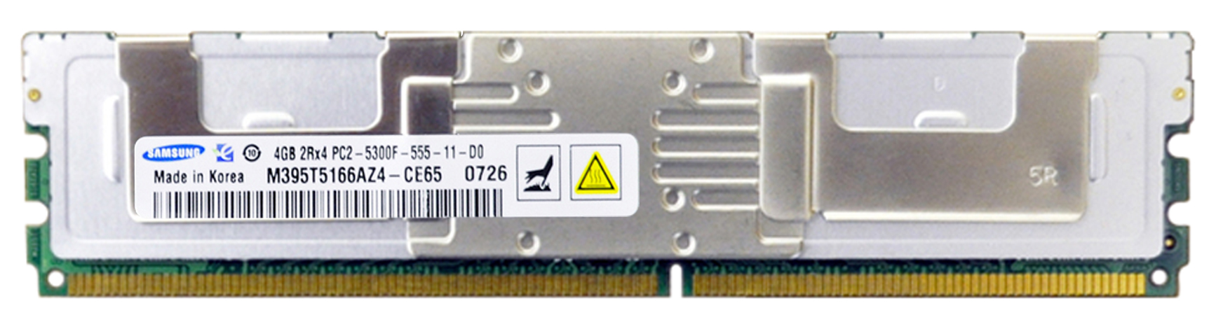 3DDLA1547159 3D Memory 4GB PC2-5300 DDR2-667MHz ECC Fully Buffered CL5 240-Pin DIMM Memory Module for PowerEdge M600 P/N (compatible with A1547159, F51272F51, A0763303, 39M5796, 43R1773)