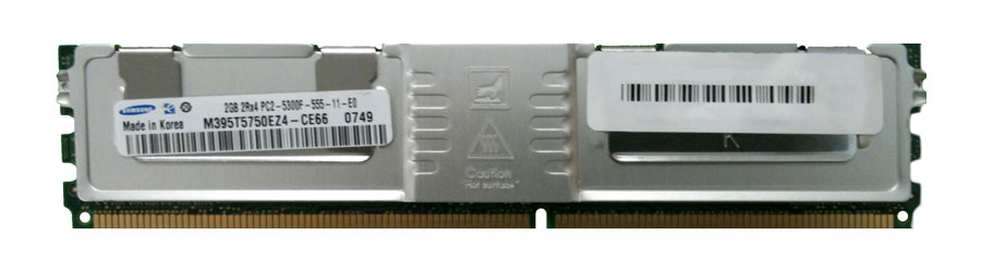 3D-15D231F25348-2G 2GB Module DDR2 PC2-5300 CL=5 Fully Buffered ECC DDR2-667 Dual Rank 1.8V 256Meg x 72 for Intel S5000XVNSASRWorkstation Board n/a