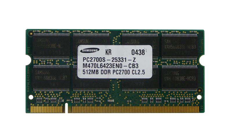 3DDLA14638483 3D Memory 512MB PC2700 DDR-333MHz non-ECC 200-Pin SoDimm Memory Module for Inspiron 5160 P/N (compatible with A14638483, KTA-PBG4333/512, KTA-PBG4333/512-G, KTD-INSP5150/512, KFJ-FPC101/512)