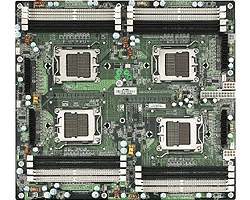 M4985 Tyan AMD Opteron 8000 nVIDIA nForce Pro2200 16 x DDR2-667MHz 2x PCI Express x16 with Graphics SATA II Gigabit LAN (Refurbished)