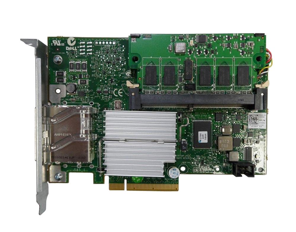 M764M Dell PERC H800 512MB NV Cache SAS 6Gbps PCI Express 2.0 x8 0/1/5/6/10/50/60 RAID Controller Card