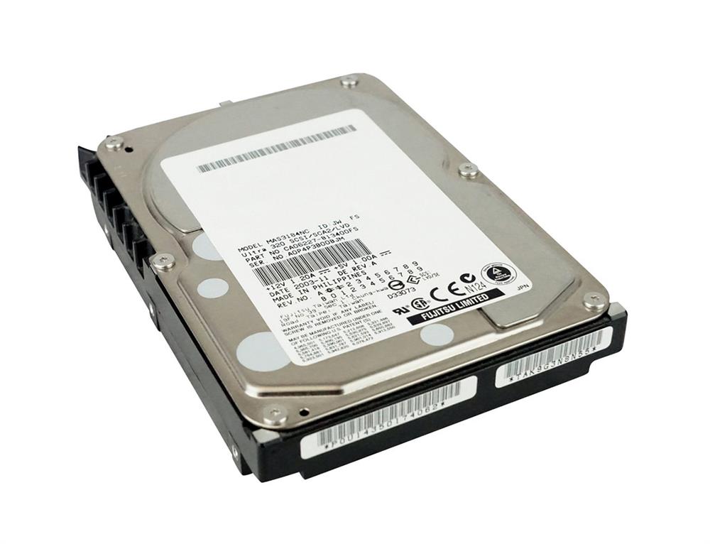 MAT3300NC-HPE Fujitsu Enterprise 300GB 10000RPM Ultra-320 SCSI 80-Pin 8MB Cache 3.5-inch Internal Hard Drive