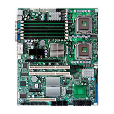 MBD-X7DVL-3-B SuperMicro X7DVL-3 Dual Socket LGA 771 Intel 5000V Chipset Quad & Dual Core 64-Bit Intel Xeon Processors Support DDR2 6x DIMM 6x SATA2 3.0Gb/s ATX Server Motherboard (Refurbished)