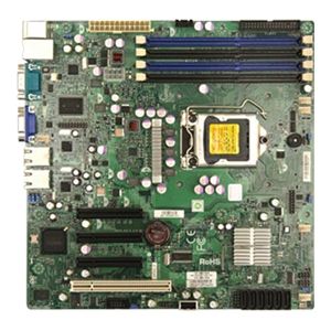 MBD-X8SIL-V-O SuperMicro X8SIL-V Socket LGA 1156 Intel 3420 Chipset Intel Xeon X3400/L3400 Series / Core i3 / Pentium Processors Support DDR3 4x DIMM 6x SATA 3.0Gb/s Micro-ATX Server Motherboard (Refurbished)