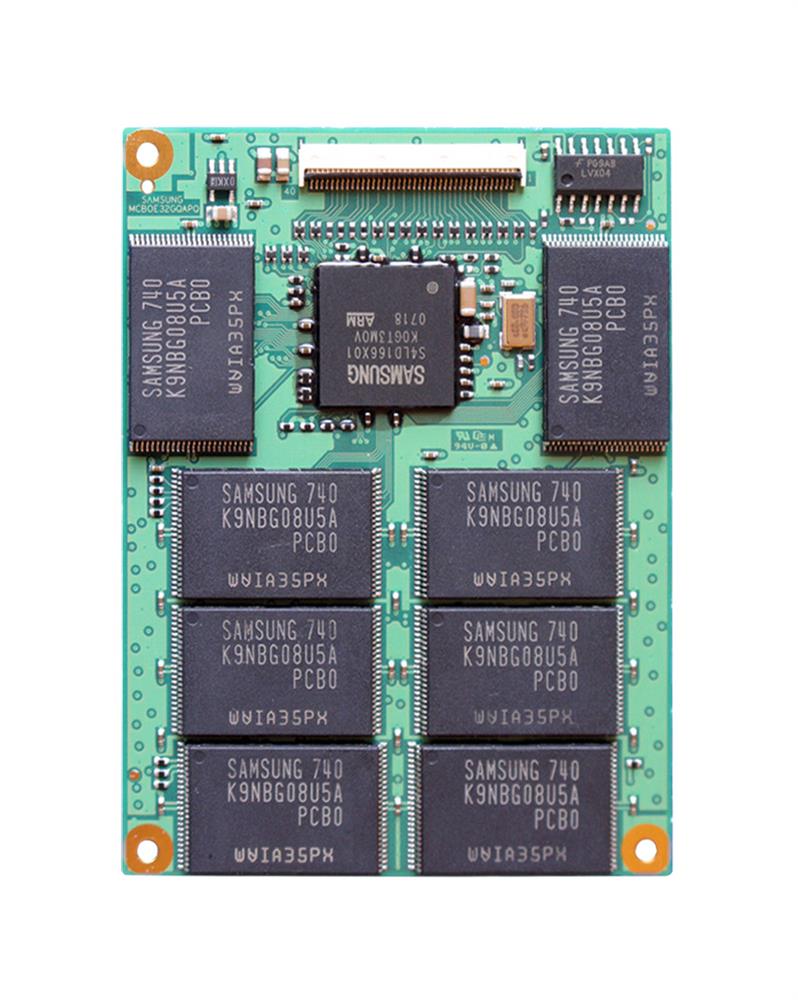 MCBOE32GQAPQ-MWA Samsung 32GB SLC ATA-66 (PATA ZIF) Slim 1.8-inch Internal Solid State Drive (SSD)
