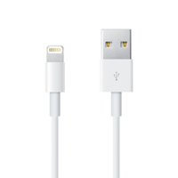 MD818ZM/A Apple USB/Proprietary for iPhone, iPod 1 x Type A Male USB 1 x Male Proprietary Connector White (Refurbished)