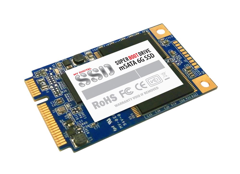 MDMS-SB-064 MyDigitalSSD Super Boot Series 64GB MLC SATA 6Gbps mSATA Internal Solid State Drive (SSD)