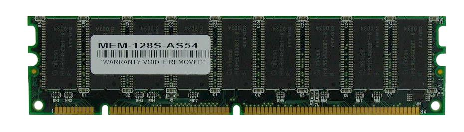 MEM-128S-AS54 128MB SDRAM ECC 168-Pin DIMM Memory Upgrade for AS5400 Voice Gateway