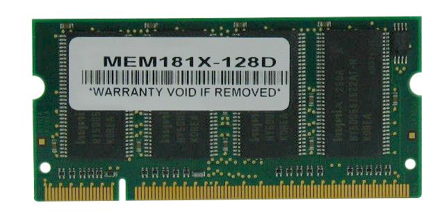 MEM181X-128D Cisco 128MB SoDimm Memory Upgrade for 1800 Series