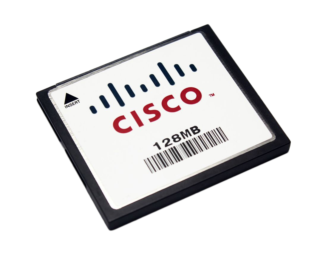 MEM3800-128CF Cisco 128MB CompactFlash (CF) Memory Card for 3800 Series Routers