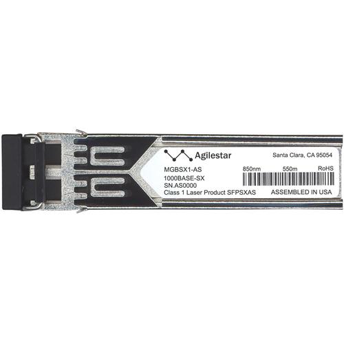 MGBSX1-AS Agilestar 1Gbps 1000Base-SX Multi-mode Fiber 550m 850nm Duplex LC Connector SFP (mini-GBIC) Transceiver Module for Linksys Compatible