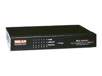 MIL-S501SC-15-NA Transition Networks Unmanaged 5-Ports Switch 10/100 Btx 100Base-FX 1310nm 15km (Refurbished)