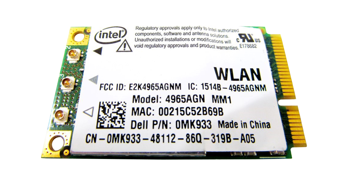 MK93399 Dell 4965AGN WiFi Mini PCI Wireless Card
