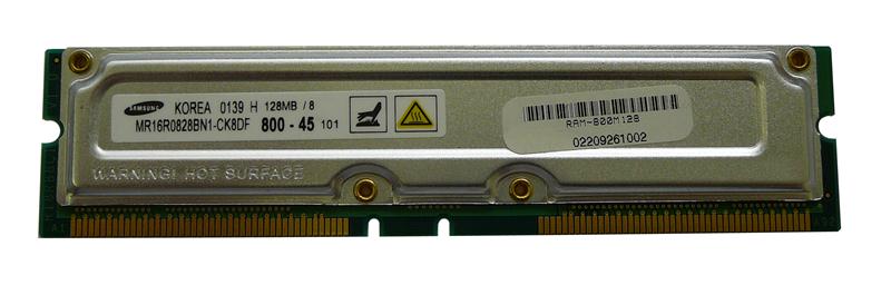 3DHPP2145-69001 3D Memory Memoire Kit 2 X 128MB PC800 Rambus Rdram Rimm 256MB Total P/N (compatible with P2145-69001, KGW4600/256, KTM-PL800K2/256, KTH-VL800/256, KTD-DM800/256(1OF2PCKIT))