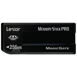 MS256-331 Lexar 256MB Pro Duo Stick Flash Memory Card