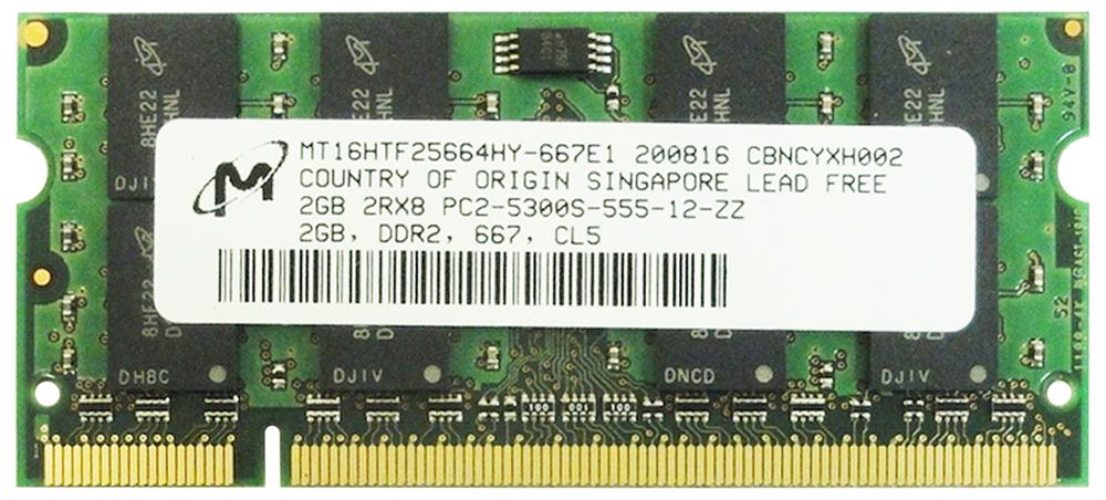 Micron 1gb Ddr2 667 Micron/3rd 1GB DDR2-667 GR1GU9T1288-667-MP0L